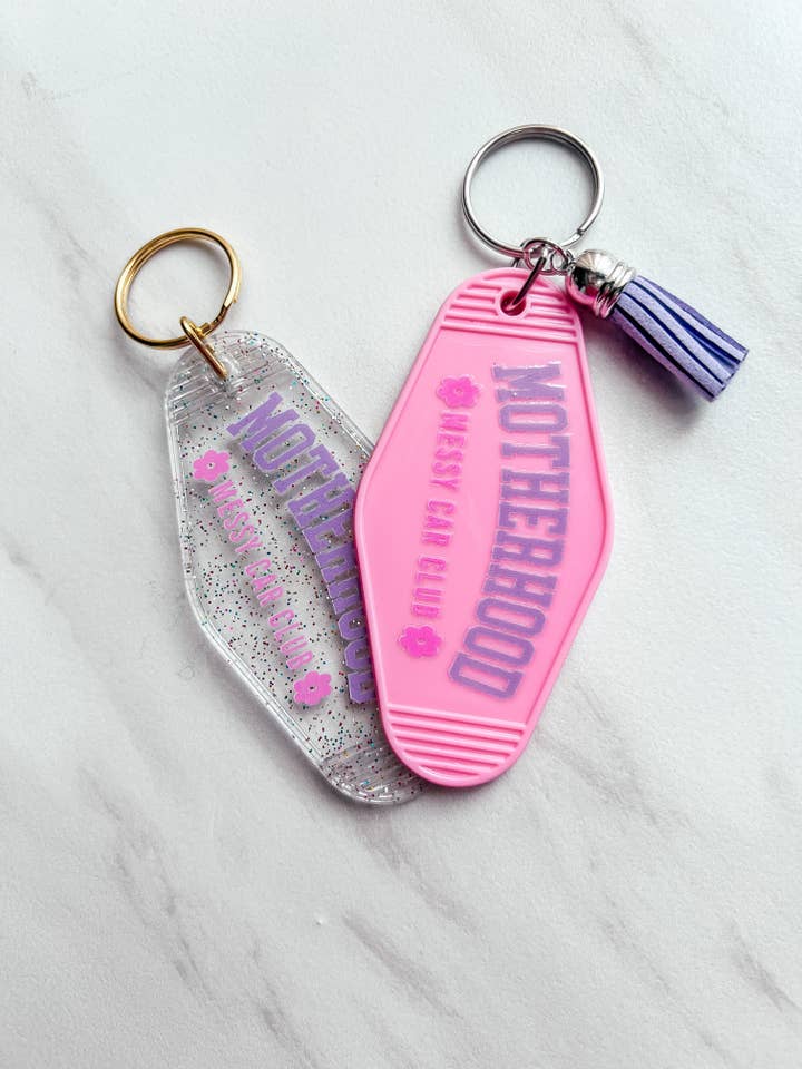 Motel keychain for wholesale by Enchantment Creative, LLC
