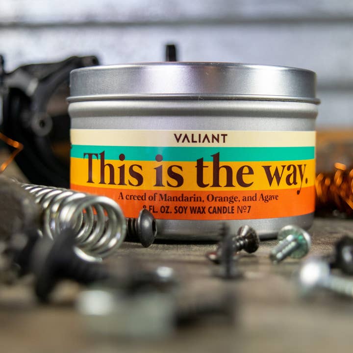 Valiant Candle - Wholesale Travel Candles - This is the Way Candle3