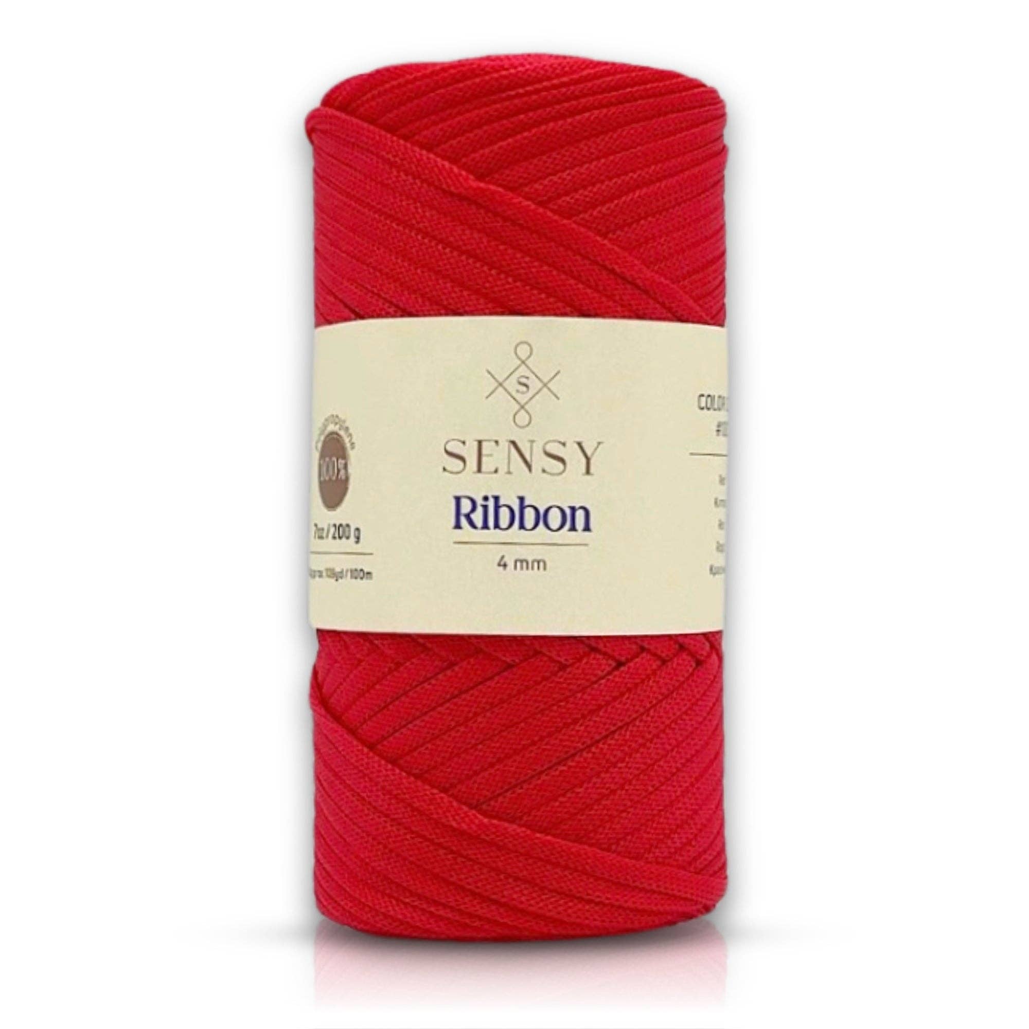 Sensy - Wholesale Craft Supplies - Sensy Premium 4mm - 109 Yards 100% Polyester Macrame Ribbon24