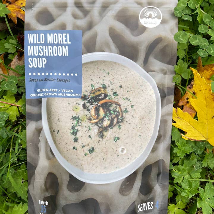 Planet Mushrooms - Wholesale Soup - Wild Morel Mushroom Soup (4 servings)