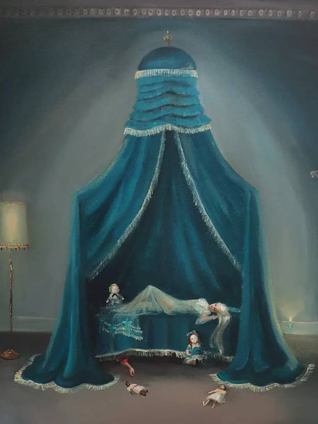 Night Lights. Fine Art Print. 8.5"x11" for wholesale by THE MANSION GIRLS