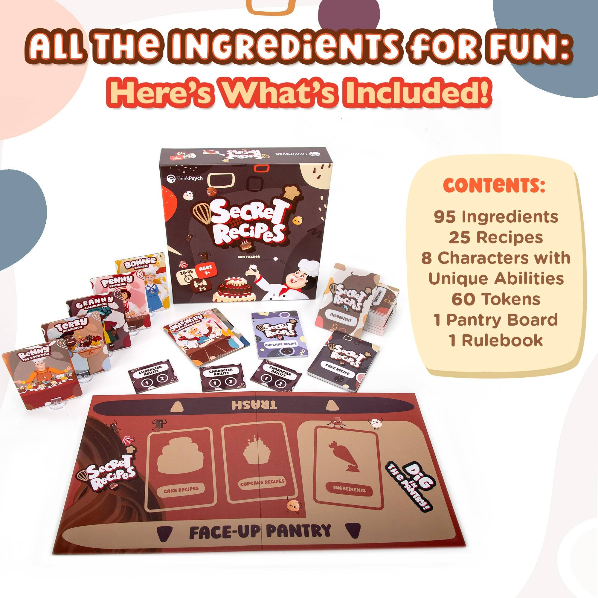 ThinkPsych - Wholesale Board Game - Secret Recipes7