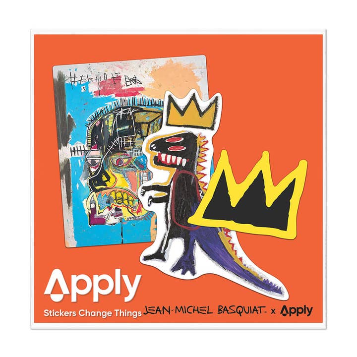 Apply Stickers - Wholesale Sticker - Basquiat's Greatest Hits - Sticker Pack of 3