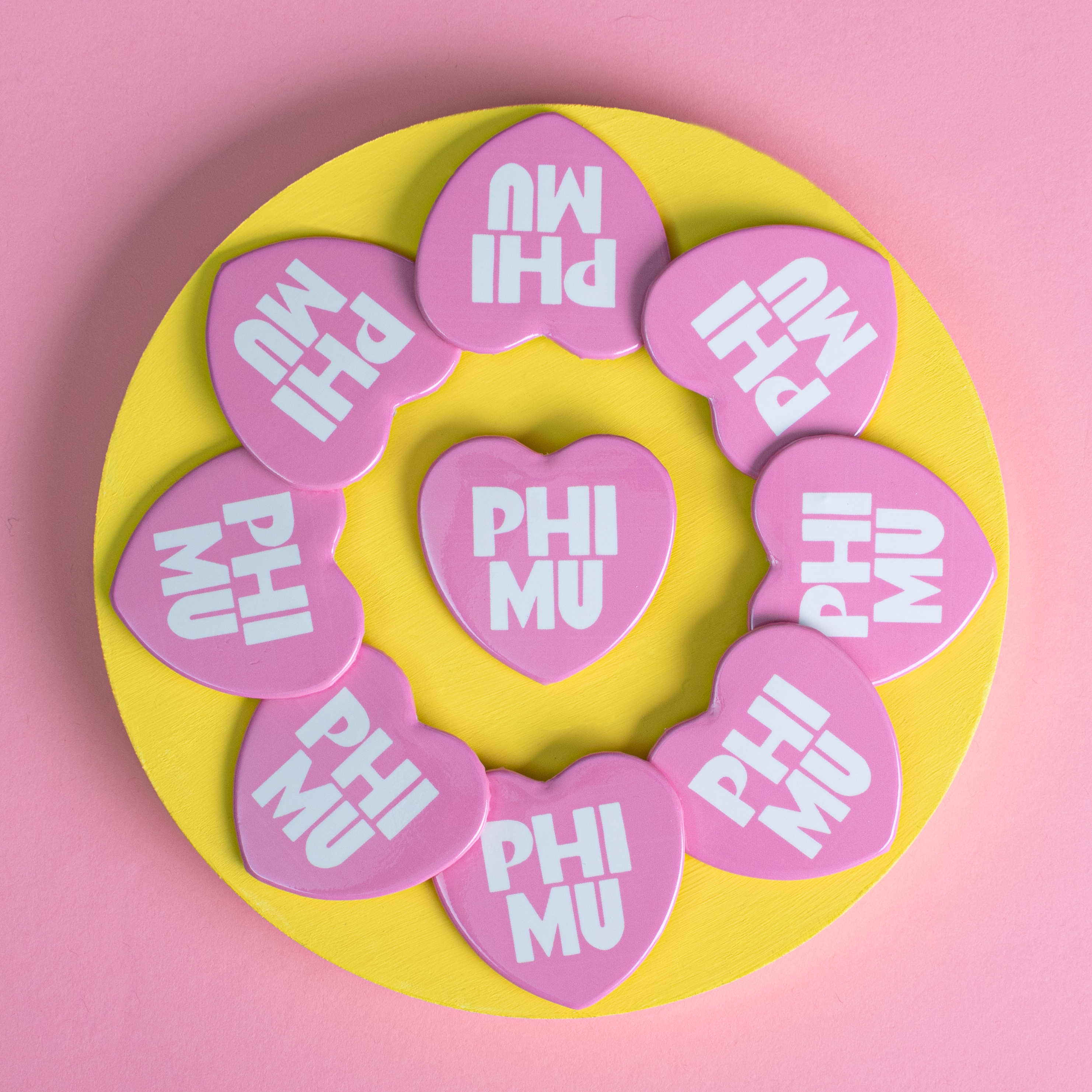 Swag - Wholesale Lapel Pin/Button - Pop Heart Buttons13