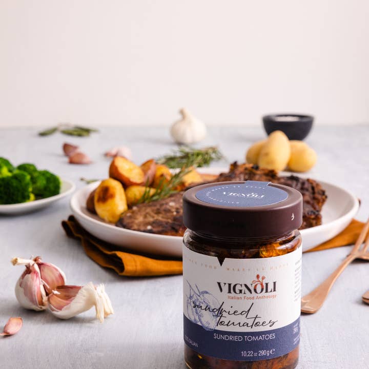 Vignoli Food - Wholesale Dried/Dehydrated Vegetables - Sundried Tomato - 10.22 Oz1