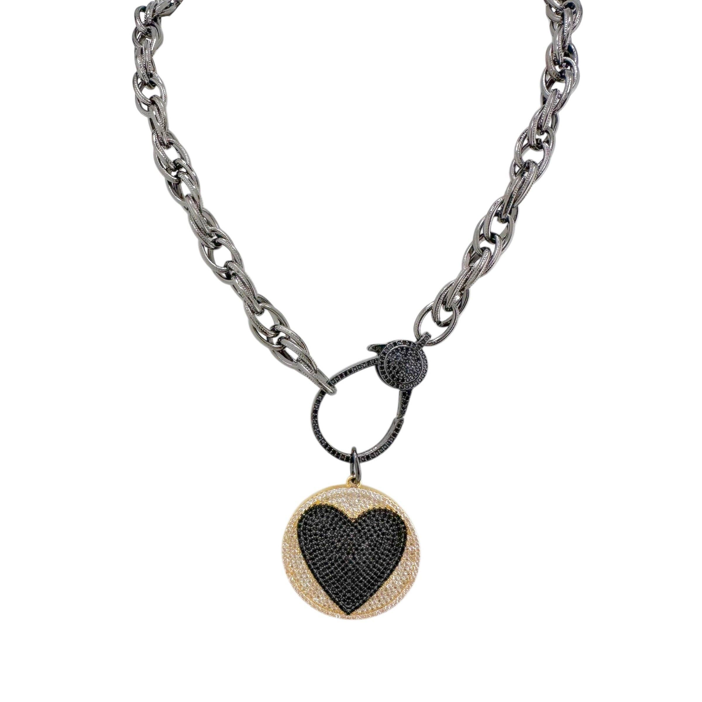 Love, Lisa - Vendita all'ingrosso Collane a catena e maglie - Collana a Maglie Spesse con Ciondolo Portafortuna Shelly2