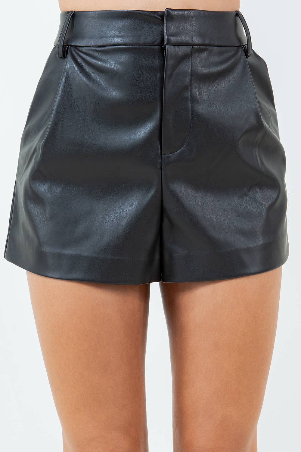 Veracci - Wholesale Korte broeken - Dames - Klassieke korte broek van imitatieleer met zakken10