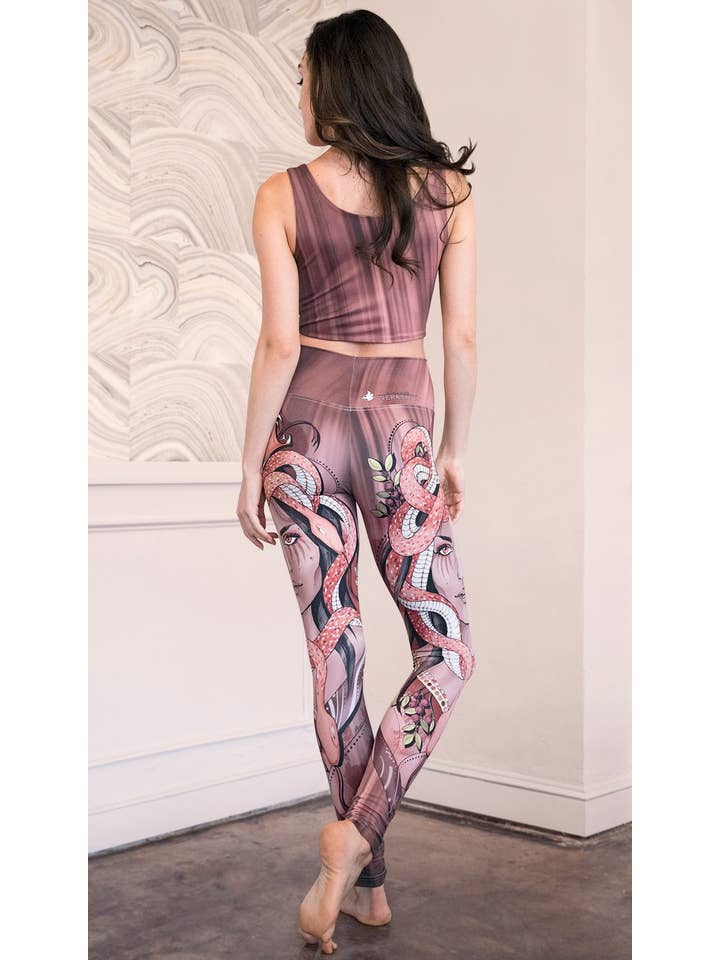 Eagle Rock Werkshop® – wholesale Athletic/lounge leggings – Women's – Medusa - Buttery Soft Athleisure Leggings6