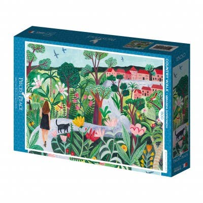 1500-piece Puzzle - Country Walk # for wholesale by Pieces & Peace