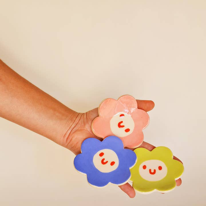 Terra Mate - Wholesale Ornament - Small HAPPY FLOWER bowl4