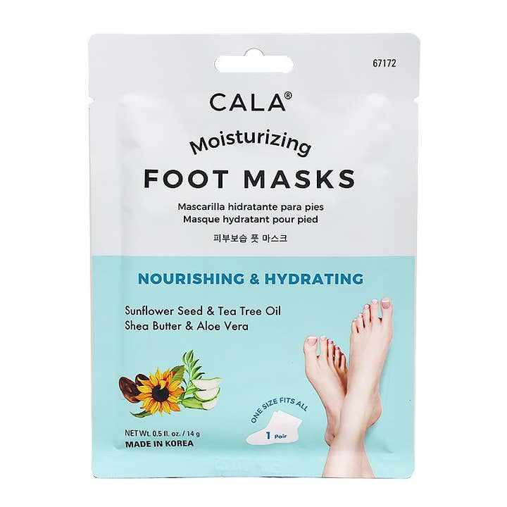 PINEAPPLE Beauty - Wholesale Foot Mask - CALA 67172 3Pairs Moisturizing Foot Mask - 6pc