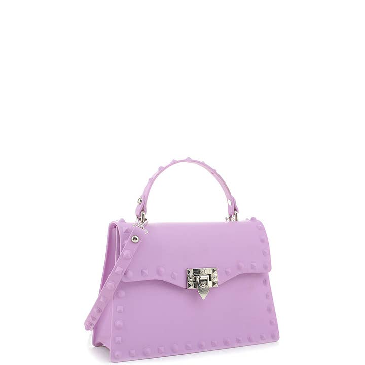 Fashion Quality Boutik – wholesale Crossbody bag – Women's – Smooth Jelly Stud Buckle Crossbody Bag