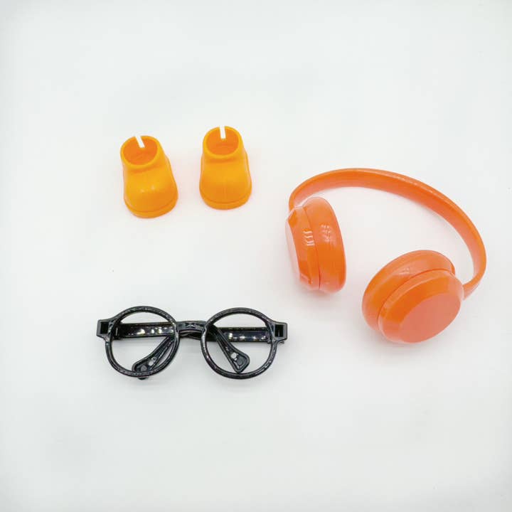 Lilyrosy(Duty free) - Wholesale Doll Accessory Kit - Kids - Accessories Set for 17cm dolls – Headphones, Shoes, Glasses3