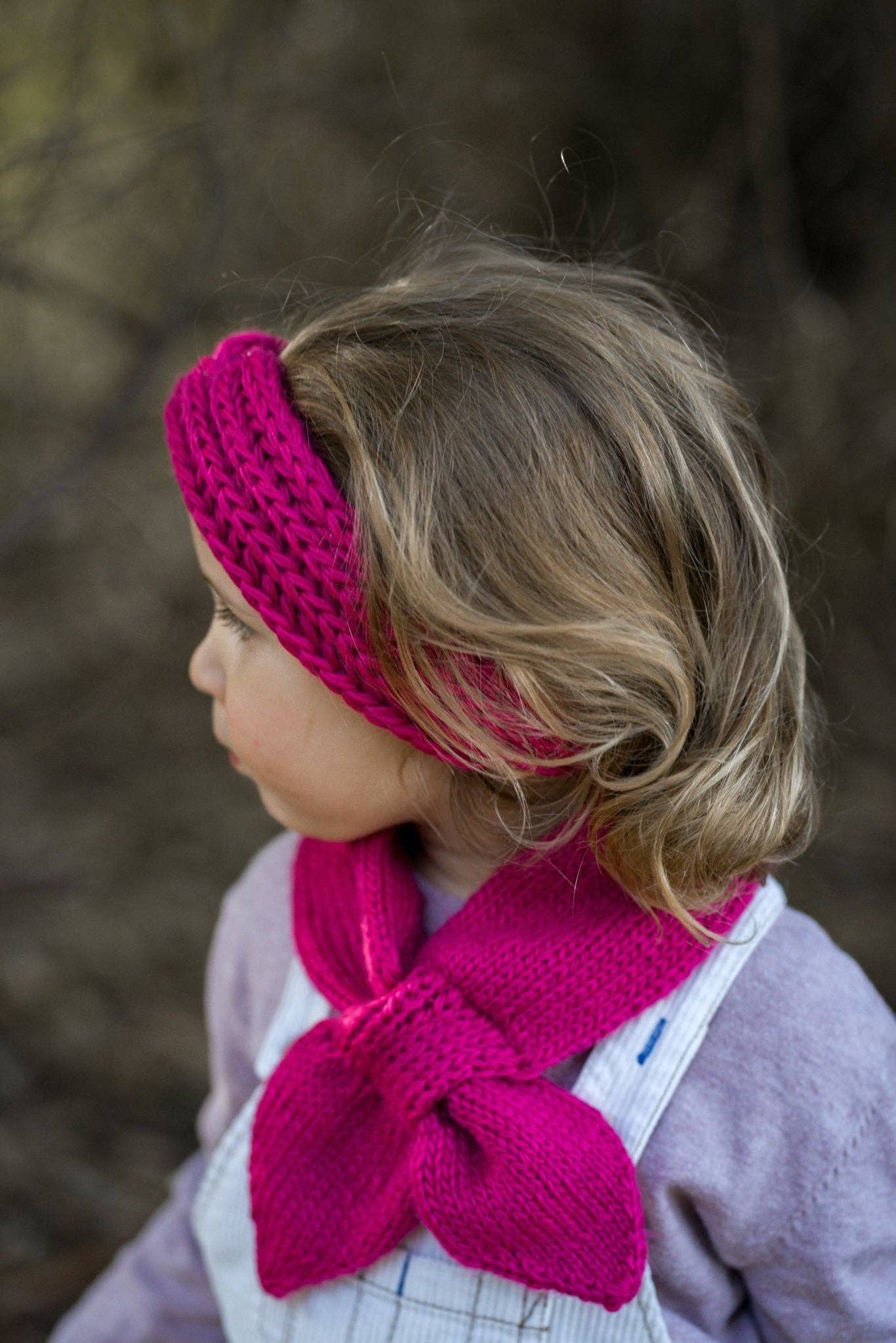 Acorn Kids - Wholesale Fashion Headband - Kids - Juniper Headwrap Fushia2
