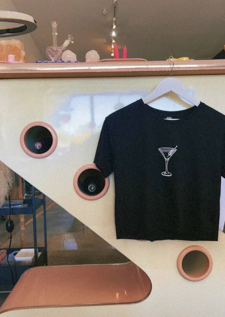 SHOP GASCO – wholesale Blouse – Women’s – Yin Yang Martini Crop Top