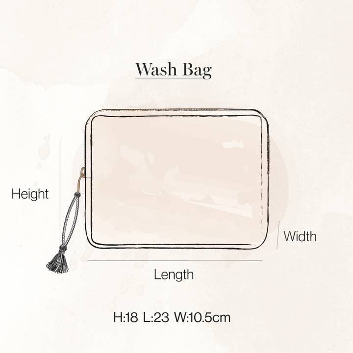 Rouge Enchanted Heart Wash Bag for wholesale on Faire3