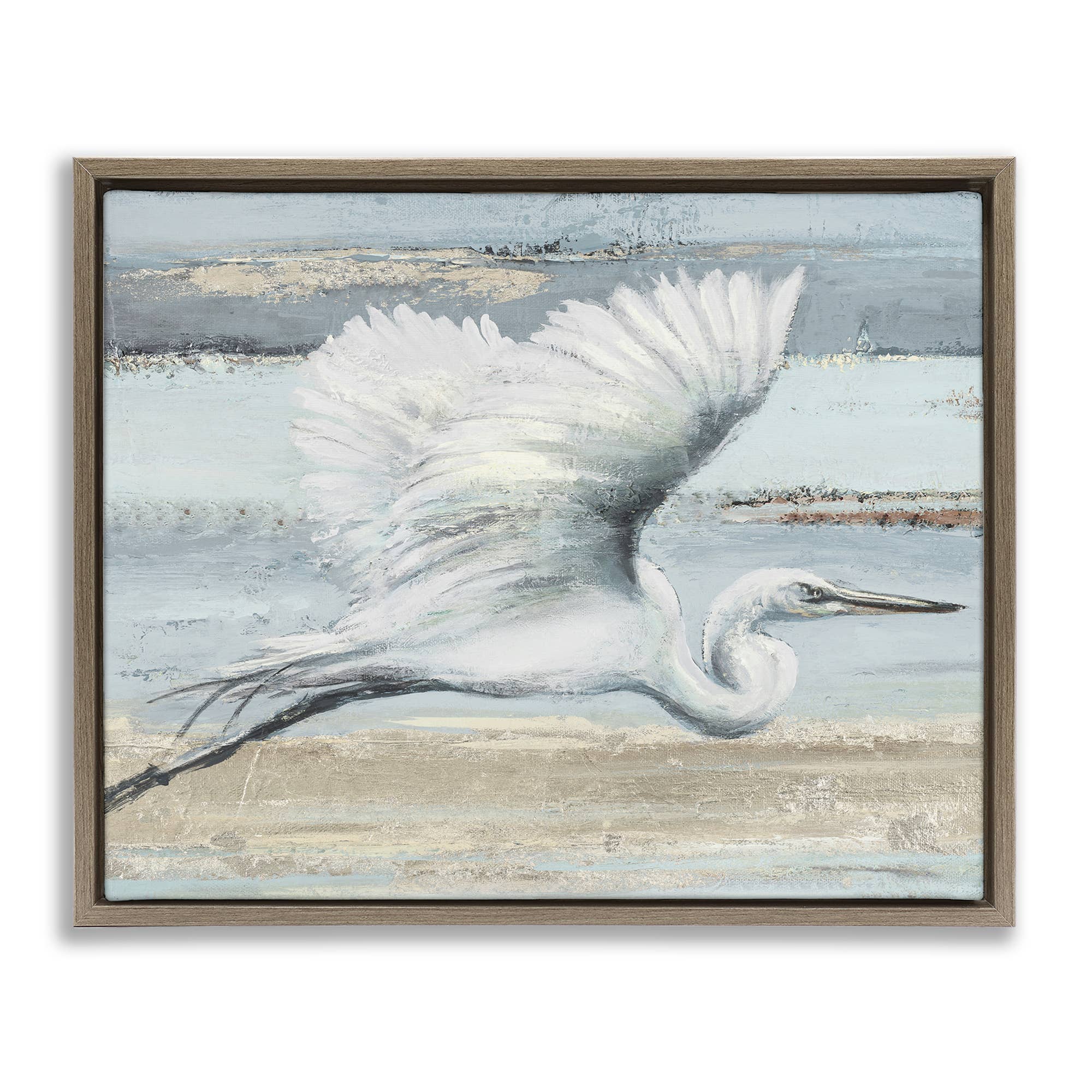 Stupell Industries - Wholesale Wall Sign - Soaring Great Egret - Framed Wall Art23