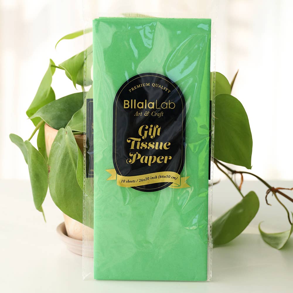 BllalaLab - Wholesale Vloeipapier - Limoengroen/groene kleur geschenkverpakking tissuepapier2