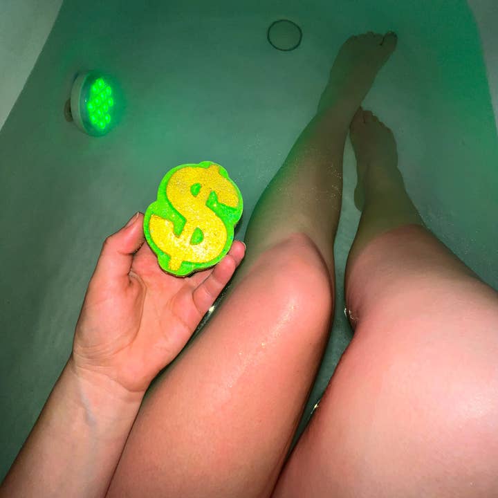 Crystal Bar Soap - Wholesale Bath/Body Oil - Lucky Dollar - Crystal Infused Bath Bomb