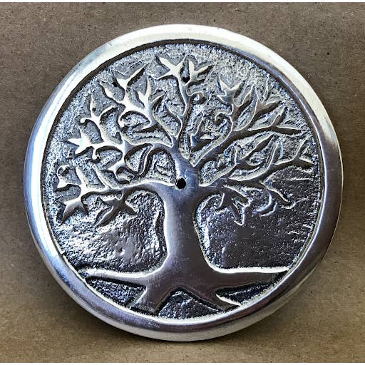 Earths Elements Wholesale - Wholesale Incense Holder - Metal Incense Burner Disc Set - Assorted Set of 5