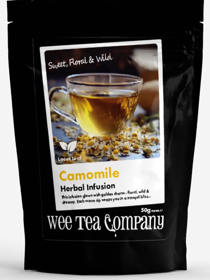 Camomile Tea (by The Wee Tea Company) for wholesale by Forth Coffee Roasters