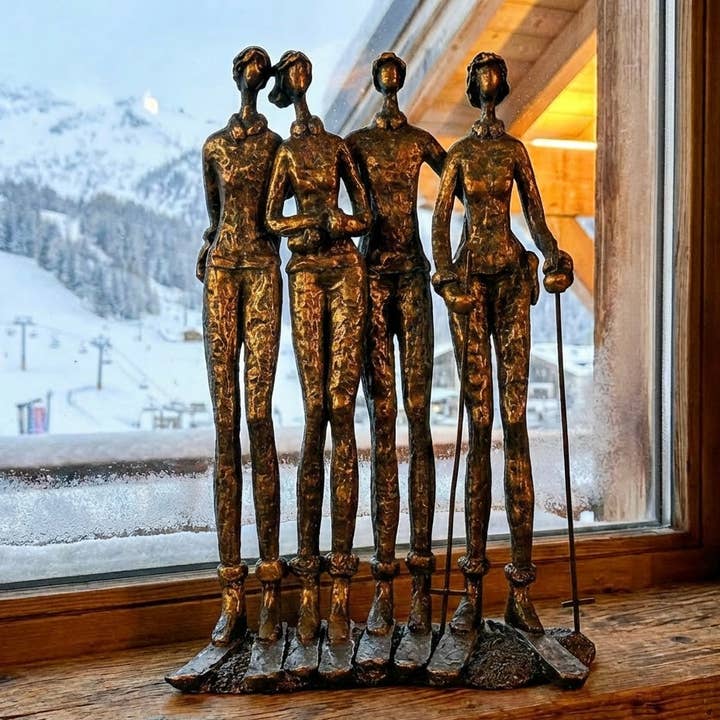 Bentley & Bo – Escultura por atacado – Clube de Esqui