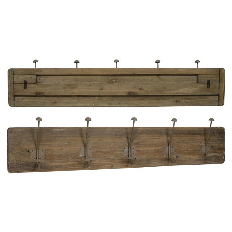 Deluxe Import Trading - Wholesale Coat Rack - Rustic Vintage Hanger Coat W/ 5 Hooks0