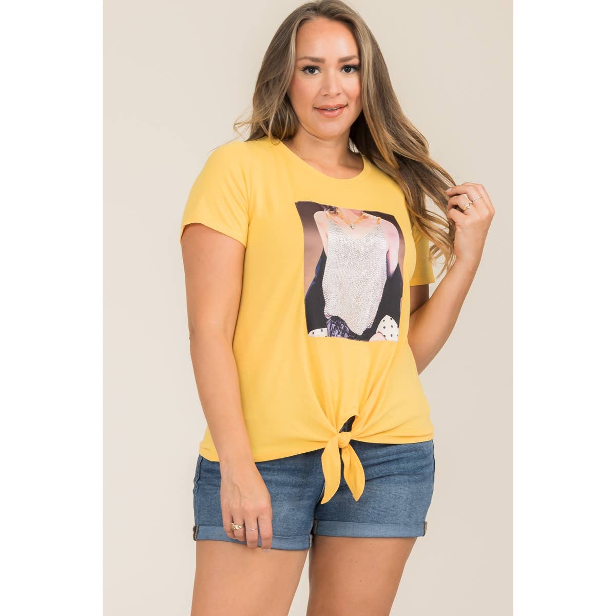 Blue Leopard - Wholesale T-Shirt - Women's - blt446713