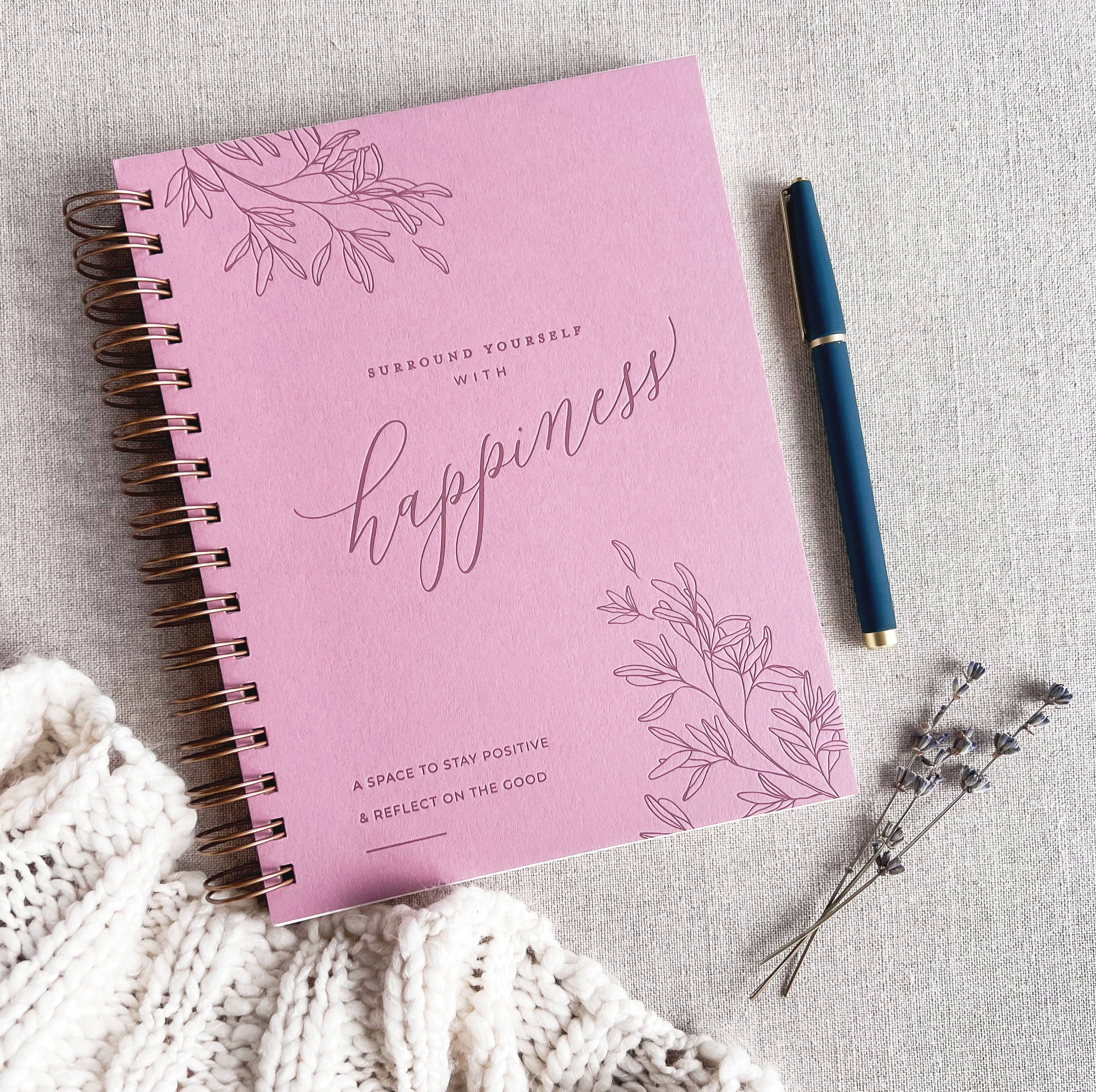 Jen Simpson Design - Wholesale Dagboek/agenda - Omring jezelf met Happiness Journal16