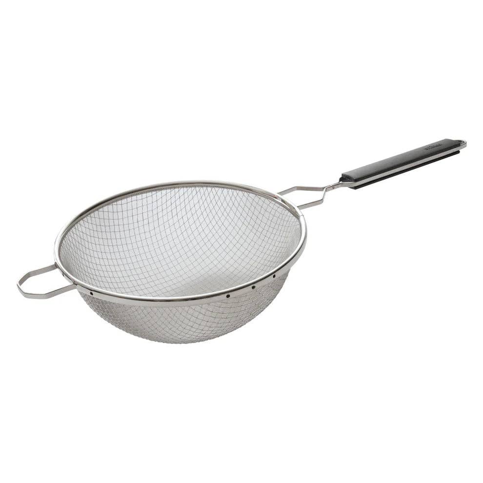 EcoQuality - Wholesale Sifter - MSTP-10DF to MSTP-8DF, SS Mesh Strainer, Fine, Plastic Handle1
