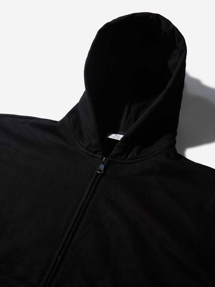 NOISSEY - Wholesale Hoodie – Unisex - Solid-Color Warm Zip-Up Hoodie17