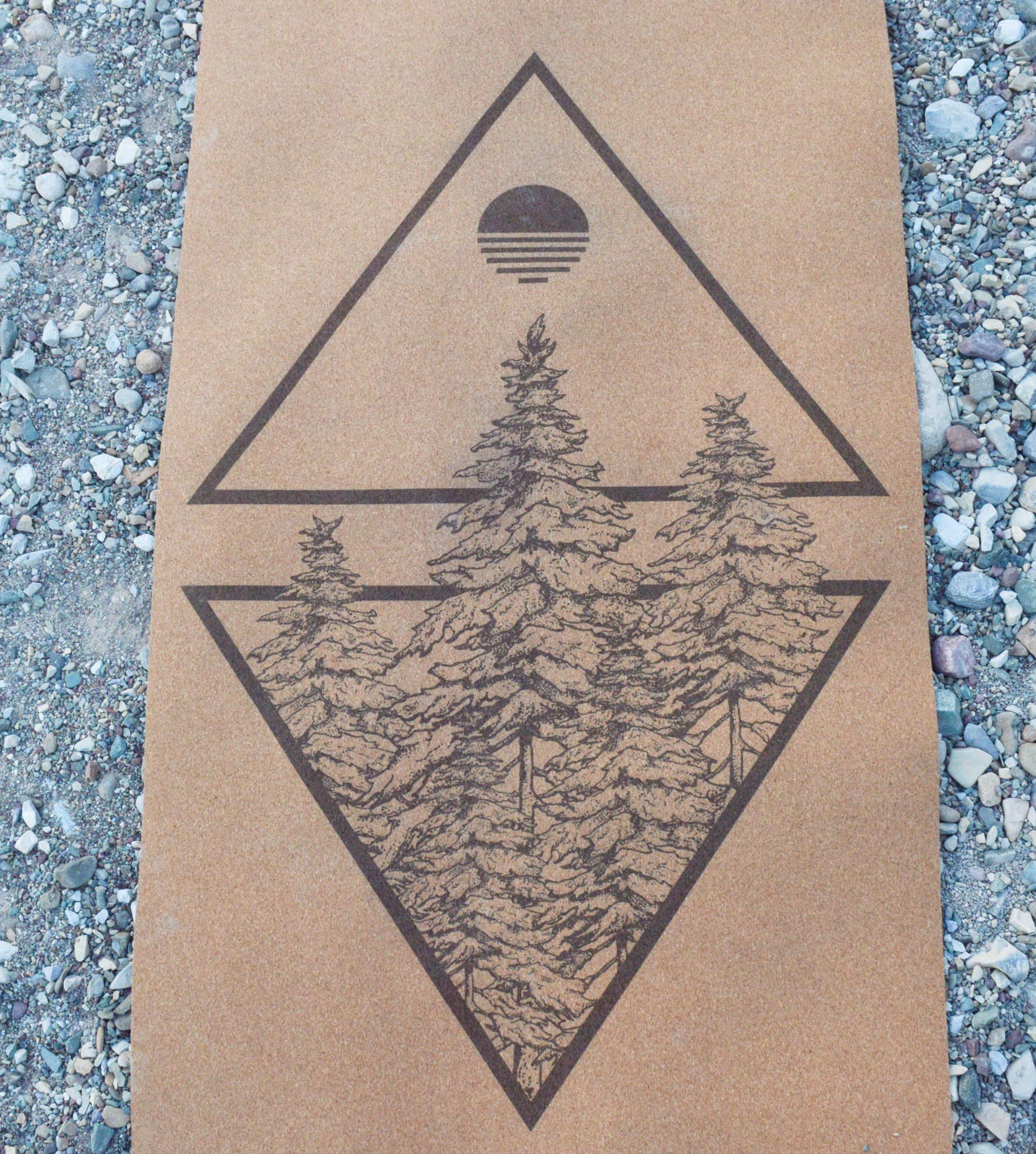 genYOUine - Wholesale Yoga Mat - Cork Yoga Mat - Forest2