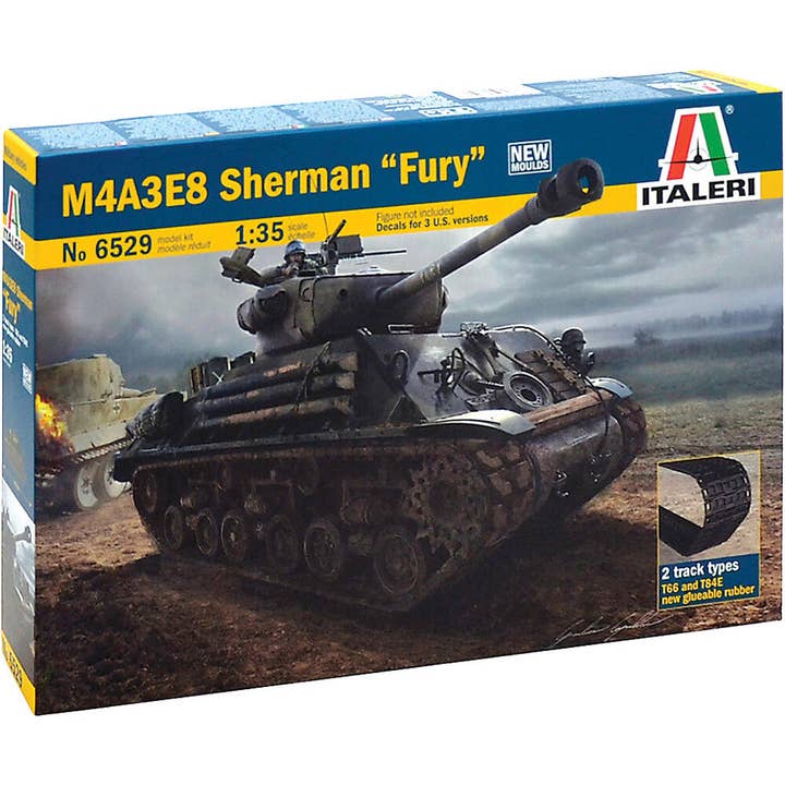 Maquette M4A3E8 Sherman "Fury" 1/35 (6529) pour la vente par Historic Sales