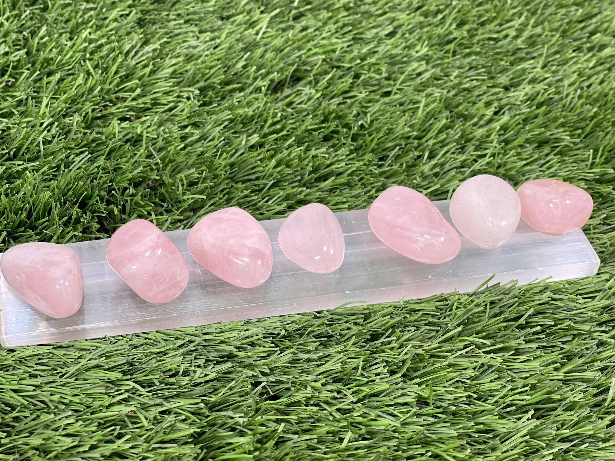 CaNatureLover – Pedra/cristal espiritual por atacado – QUARTZO ROSA TUMBLADO/QUARTZO ROSA/CRISTAL DE10