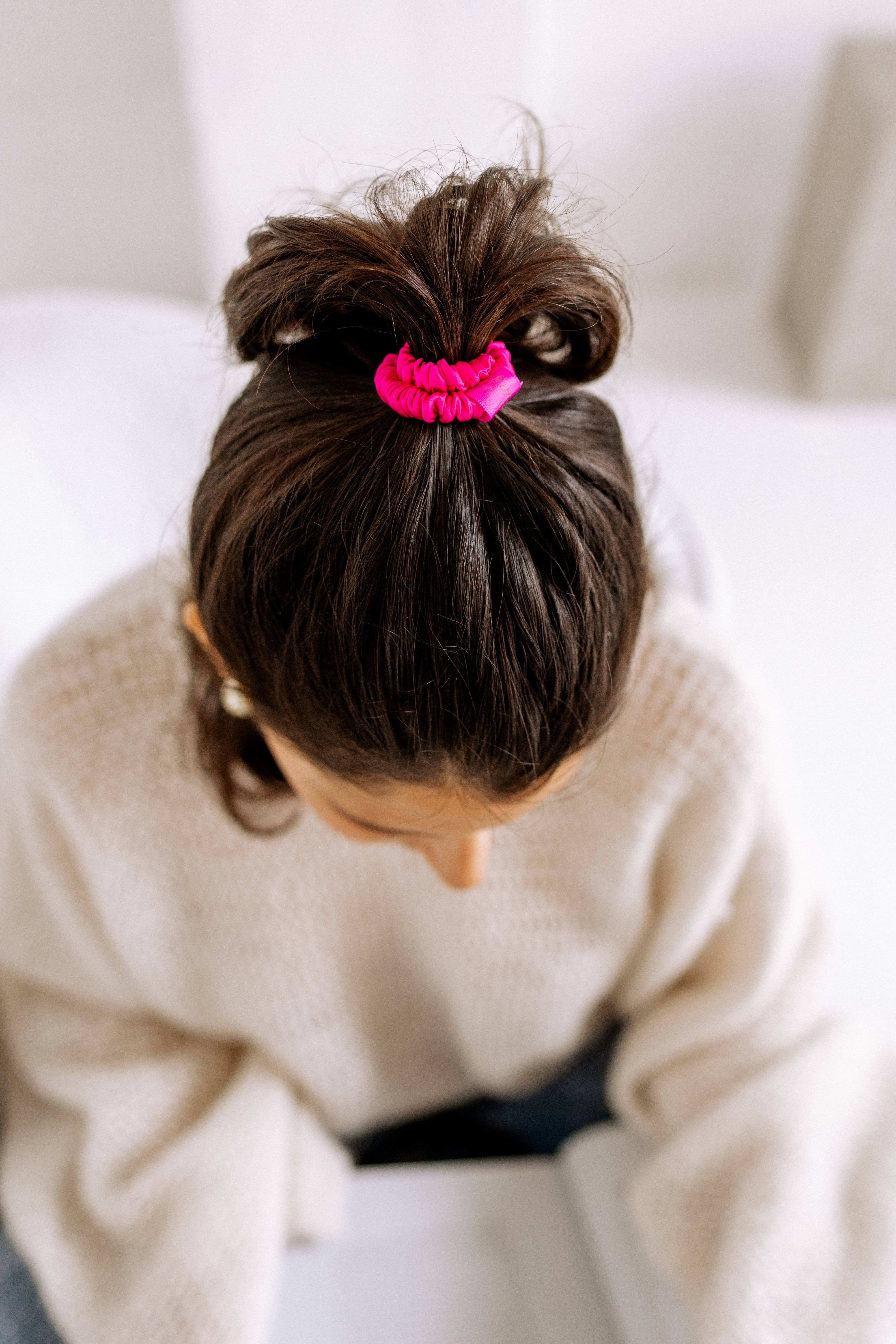 MA°ALAHI Manufaktur - Wholesale Hair Tie - PuaPua Hot Pink1