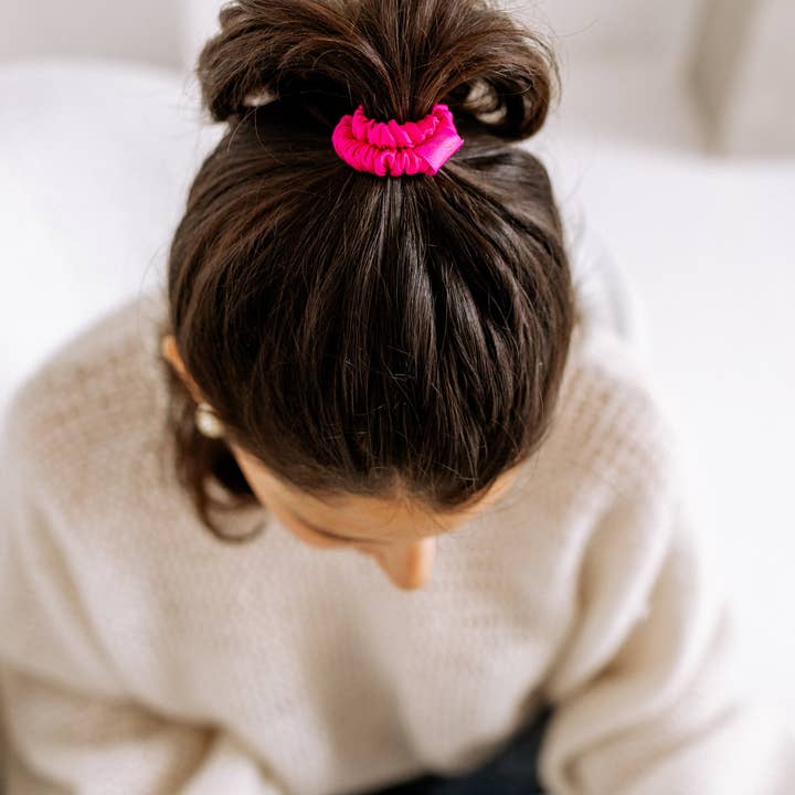 MA°ALAHI Manufaktur - Wholesale Hair Tie - PuaPua Hot Pink1