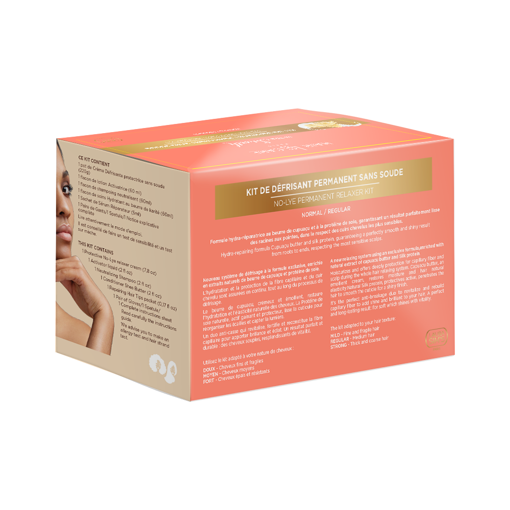 Laura Sim's - Wholesale Hair Leave-In Conditioner - Soda Free Relaxer Kit - Normal1