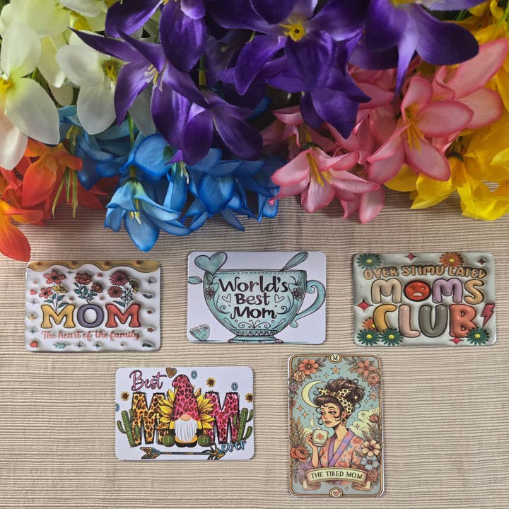 Aimants de réfrigérateur pour maman pour la vente par Vegas Custom Creations