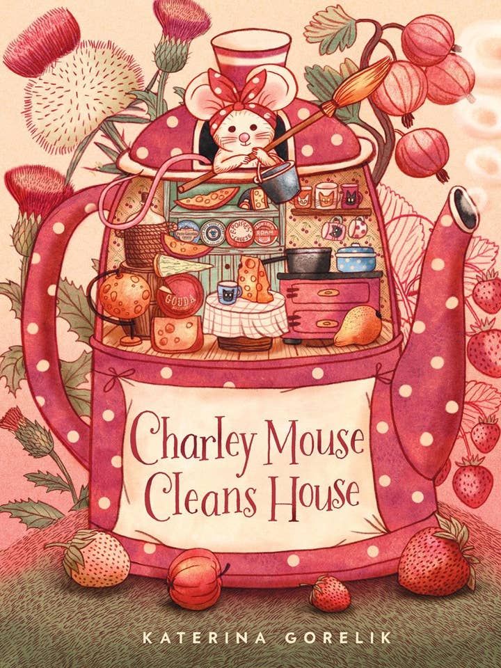 Charley la souris nettoie la maison pour la vente par Abrams