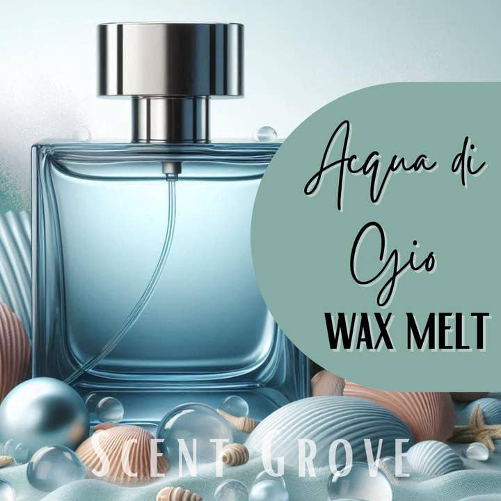 Acqua di Gio scented soy wax melt for wholesale by Scent Grove