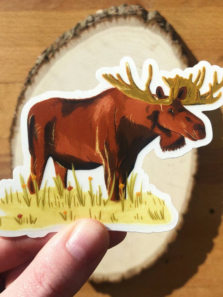 Moose Sticker for wholesale by Ranger Collective