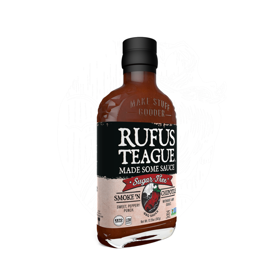 Rufus Teague - Wholesale BBQ Sauce - Smoke 'N Chipotle - Sugar Free BBQ Sauce1