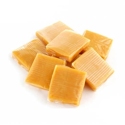 BOUCHÉE CARAMEL VANILLE - Boite de 200 bouchées pour la vente par ADG Diffusion