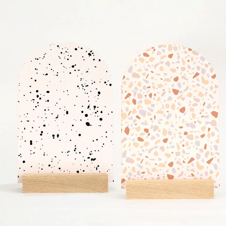 Luna Large Terrazzo / Splatter decor for wholesale by modernEID