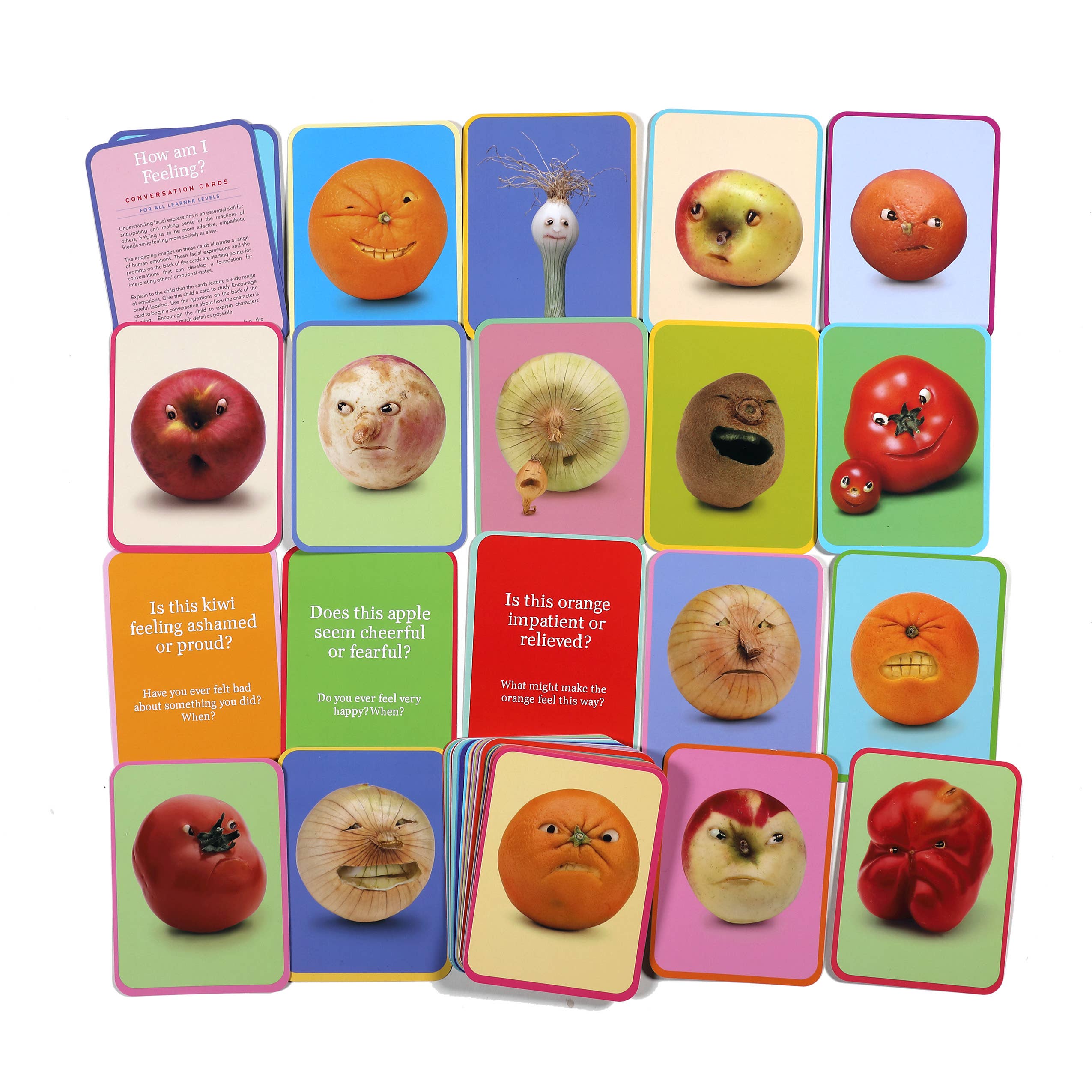 eeBoo - Wholesale Learning Cards - Kids & Baby - How Am I Feeling? Conversation Cards4