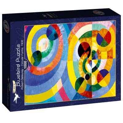 1000 Piece Puzzle - Robert Delaunay - Circular Forms, 1930 for wholesale by Bluebird Puzzle
