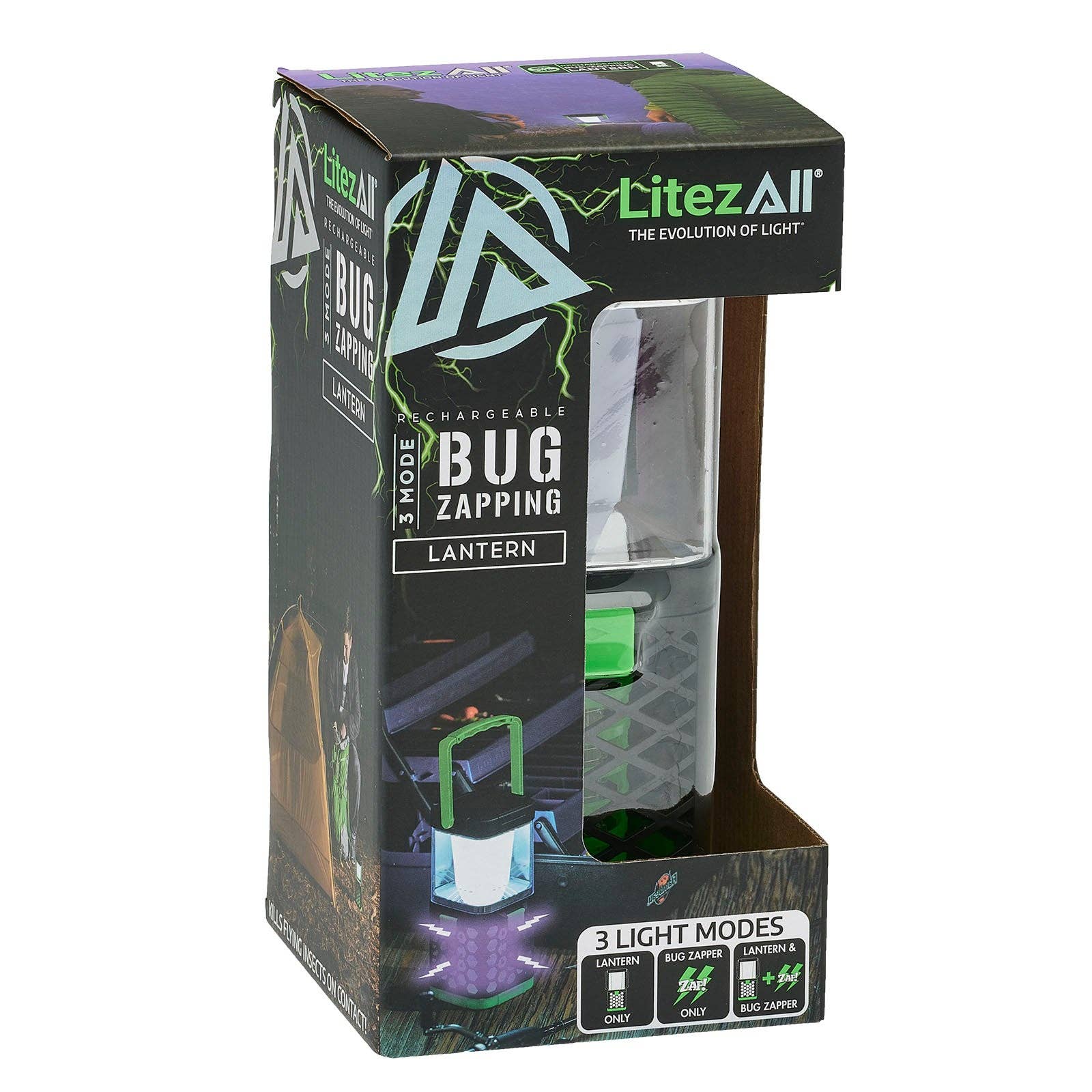 LitezAll - Wholesale Lantern - LitezAll Rechargeable Bug Zapping Lantern37