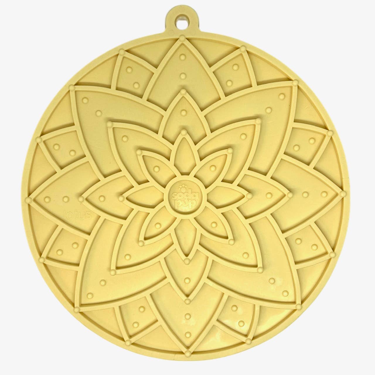 SodaPup Dog Toys - Wholesale Pet Food Mat - Dog - Lotus eMat Enrichment Lick Mat With Suction Cups3