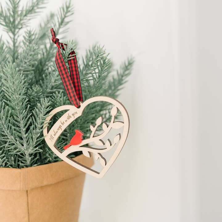 Woodlander Workshop – Großhandel Verzierung – Kardinal-Herz-Dekoration für Weihnachten7