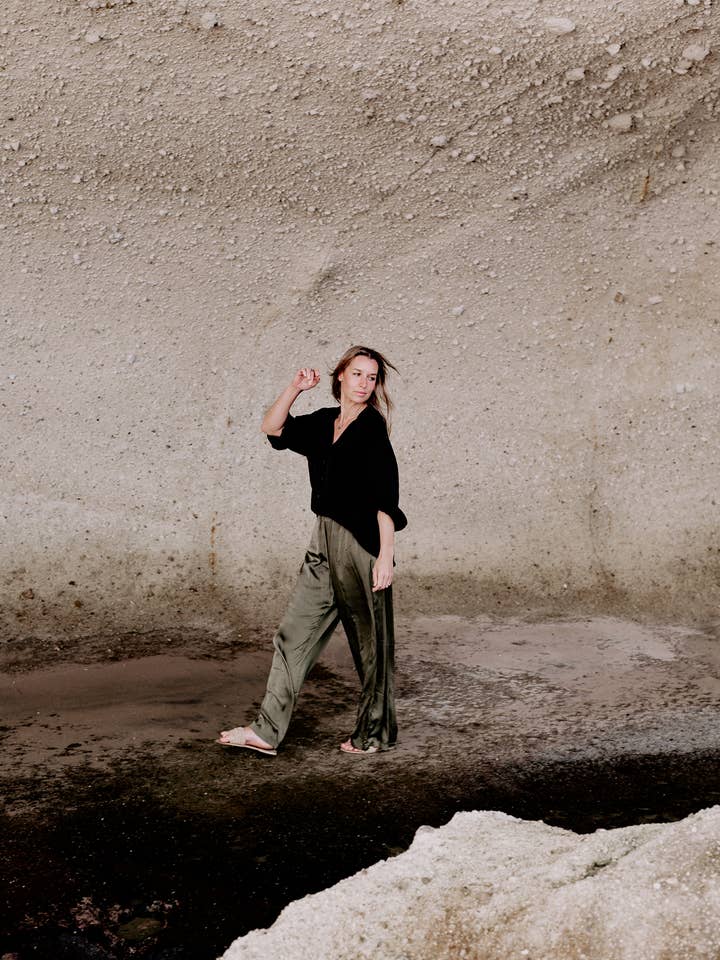 Camisa Matilde Negra para venta al por mayor de Le Edit